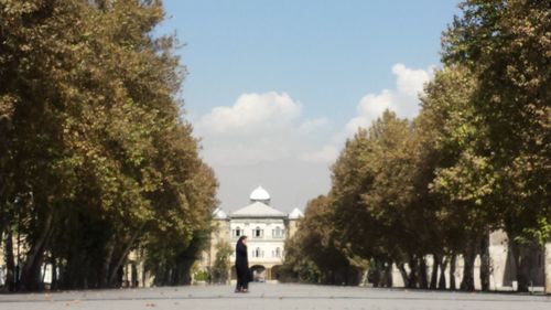 View of temple against sky