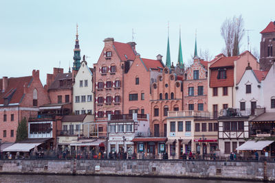 Buildings in city