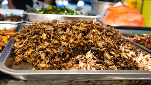 Close-up of food for sale