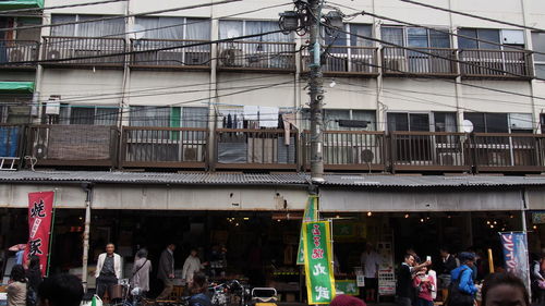 View of buildings in city