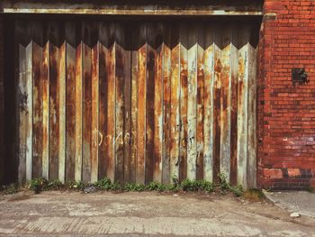 Panoramic shot of built structure