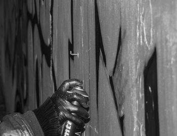 Close-up of a sculpture