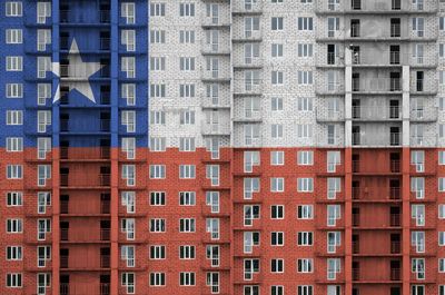 Full frame shot of residential building