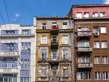 Low angle view of building against sky