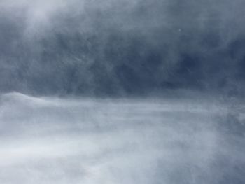 Low angle view of clouds in sky