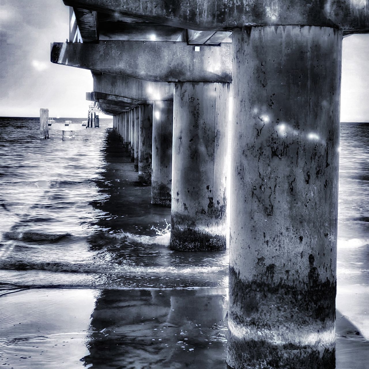 PIER IN SEA