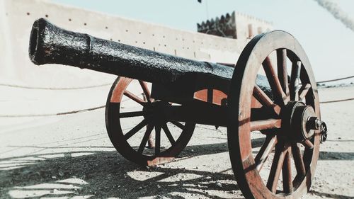 Cannon against zubara fort