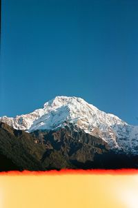 Nepal, road to the annapurna base camp