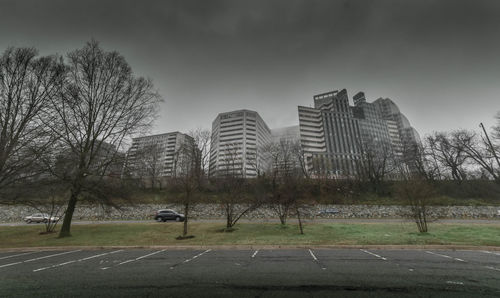 City skyline against sky