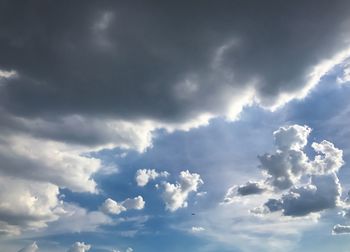 Low angle view of sky