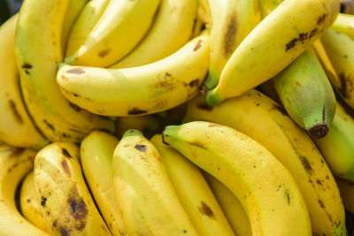 Close-up of fruits for sale at market stall