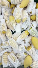 Full frame shot of mangoes for sale at market stall