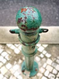 Close-up of fire hydrant