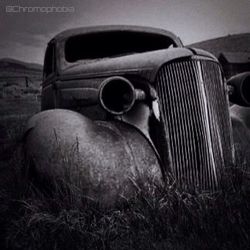 Close-up of vintage car