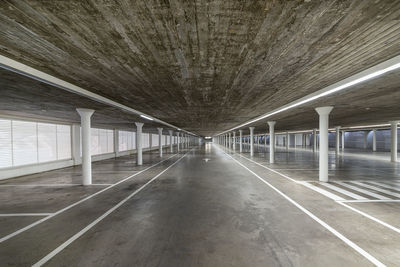 People walking in tunnel