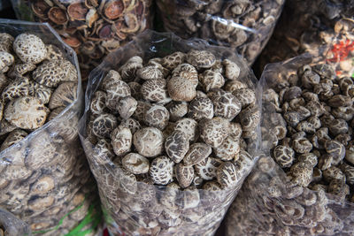 Full frame shot of firewood