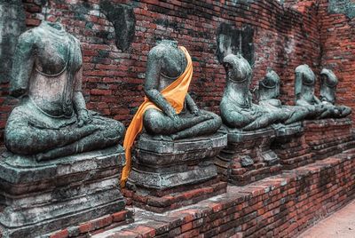 Statue of buddha in temple