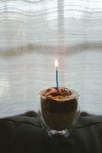 Close-up of drink on table