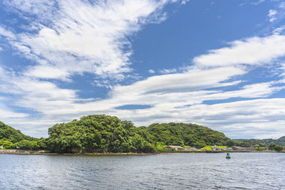 Azuma island in the yokosuka naval port belonging to the us navy azuma storage area.