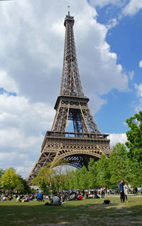 Low angle view of monument