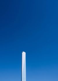 Low angle view of blue sky