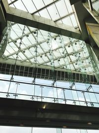 Low angle view of built structure against sky