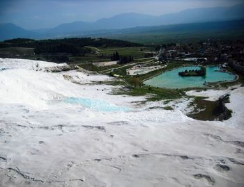 Scenic view of mountains