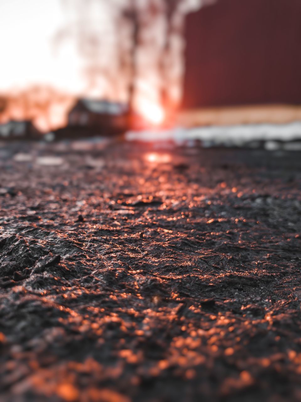 SURFACE LEVEL VIEW OF STREET