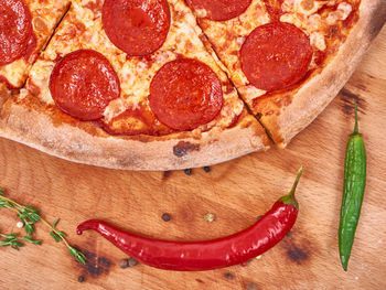 Dessert in plate on table