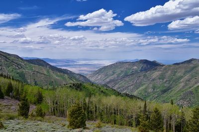 Rocky mountain wasatch front butterfield canyon oquirrh mountains utah, united states.