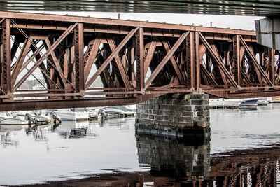 Built structure in water