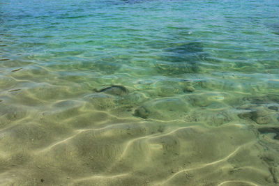 Full frame shot of rippled water