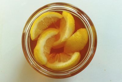 Close-up of food in jar