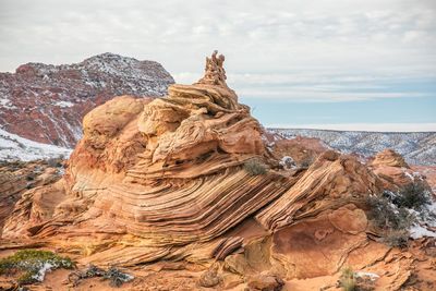 "sorting hat" aka "witches hat" formation at south coyote buttes