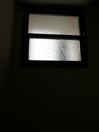 Low angle view of window at home