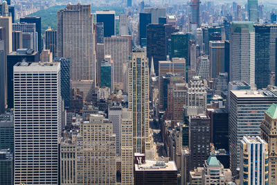 Aerial view of a city