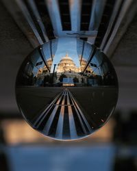 View of bridge in city