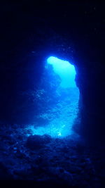 Underwater view of sea