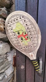 Close-up of wooden wall