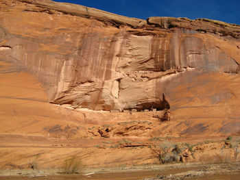 Rock formations in a desert