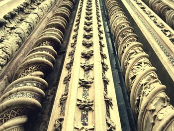Low angle view of temple