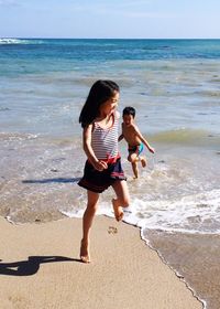 People on beach