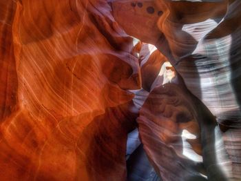 Close-up of a blurred man