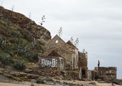 Old ruins against sky