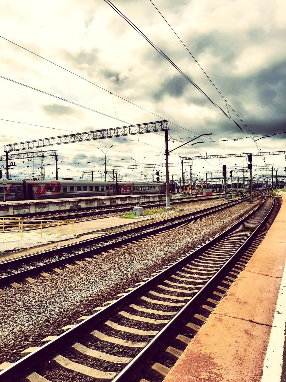 RAILROAD STATION PLATFORM