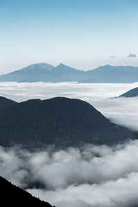 Scenic view of cloudscape against sky