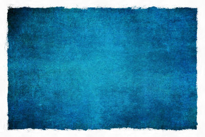 Surface level of empty blue paper