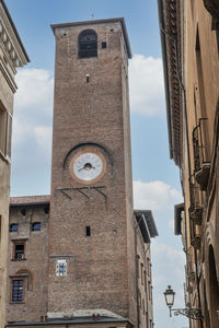 Low angle view of building against sky