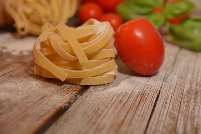 Close-up of fruits on table