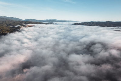 Scenic view of cloudscape against sky